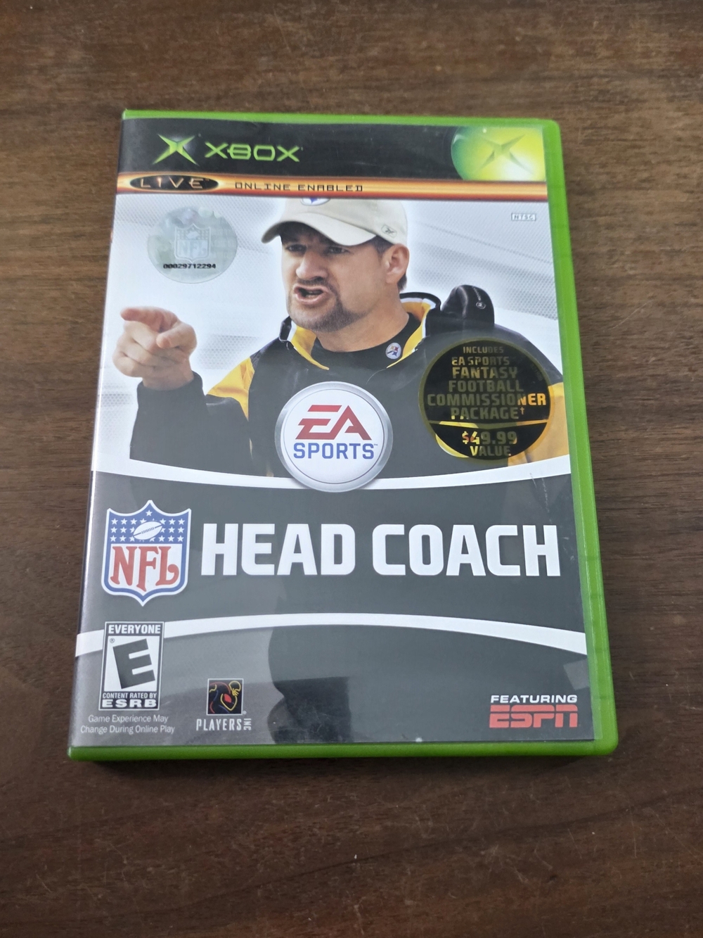 OG Xbox NFL Head Coach Game